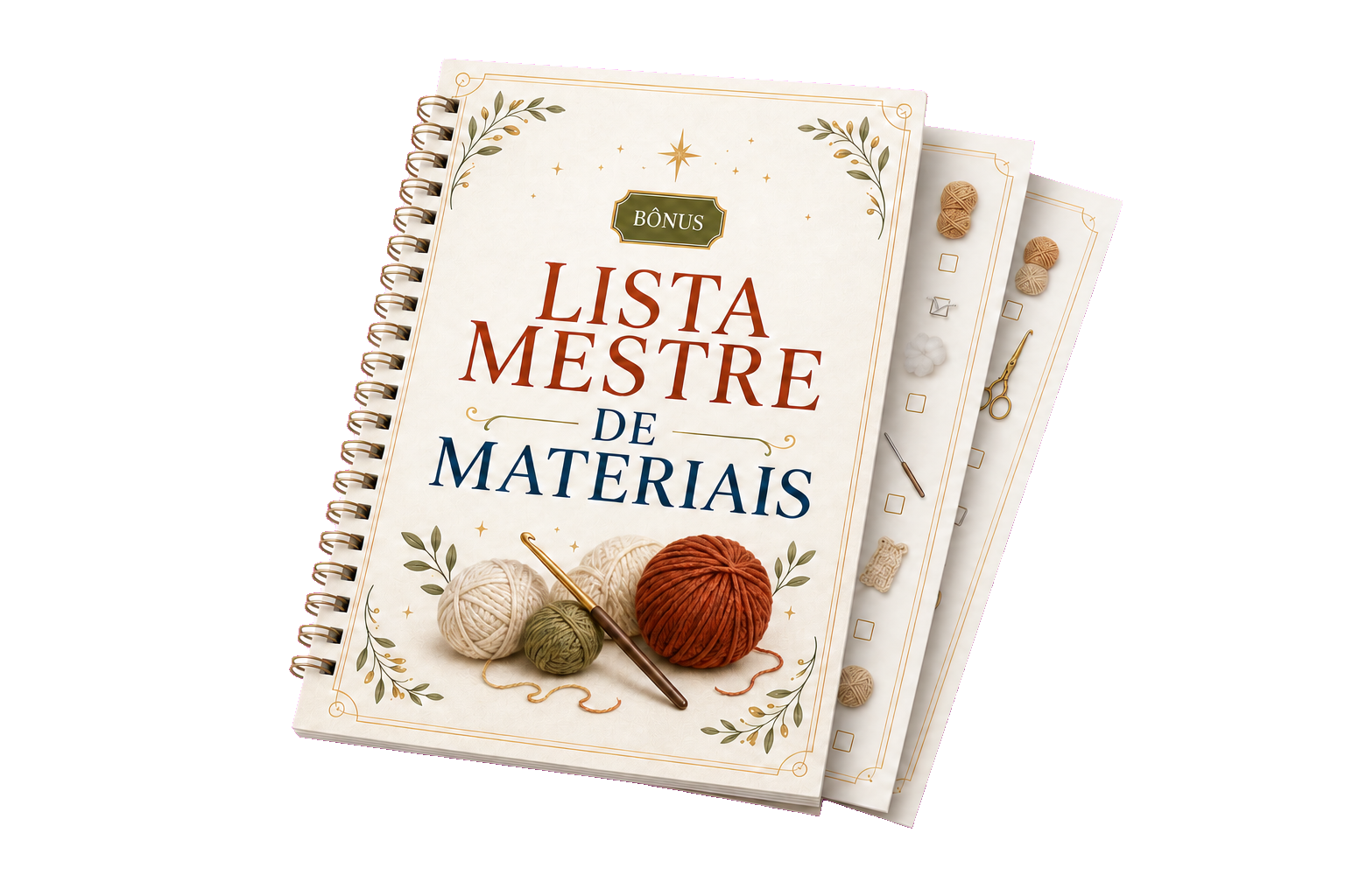 Caderno Lista Mestre de Materiais